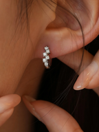 Loyalty Moissanite Hoops