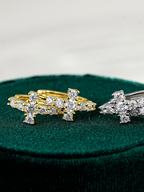 Faith Moissanite Hoops