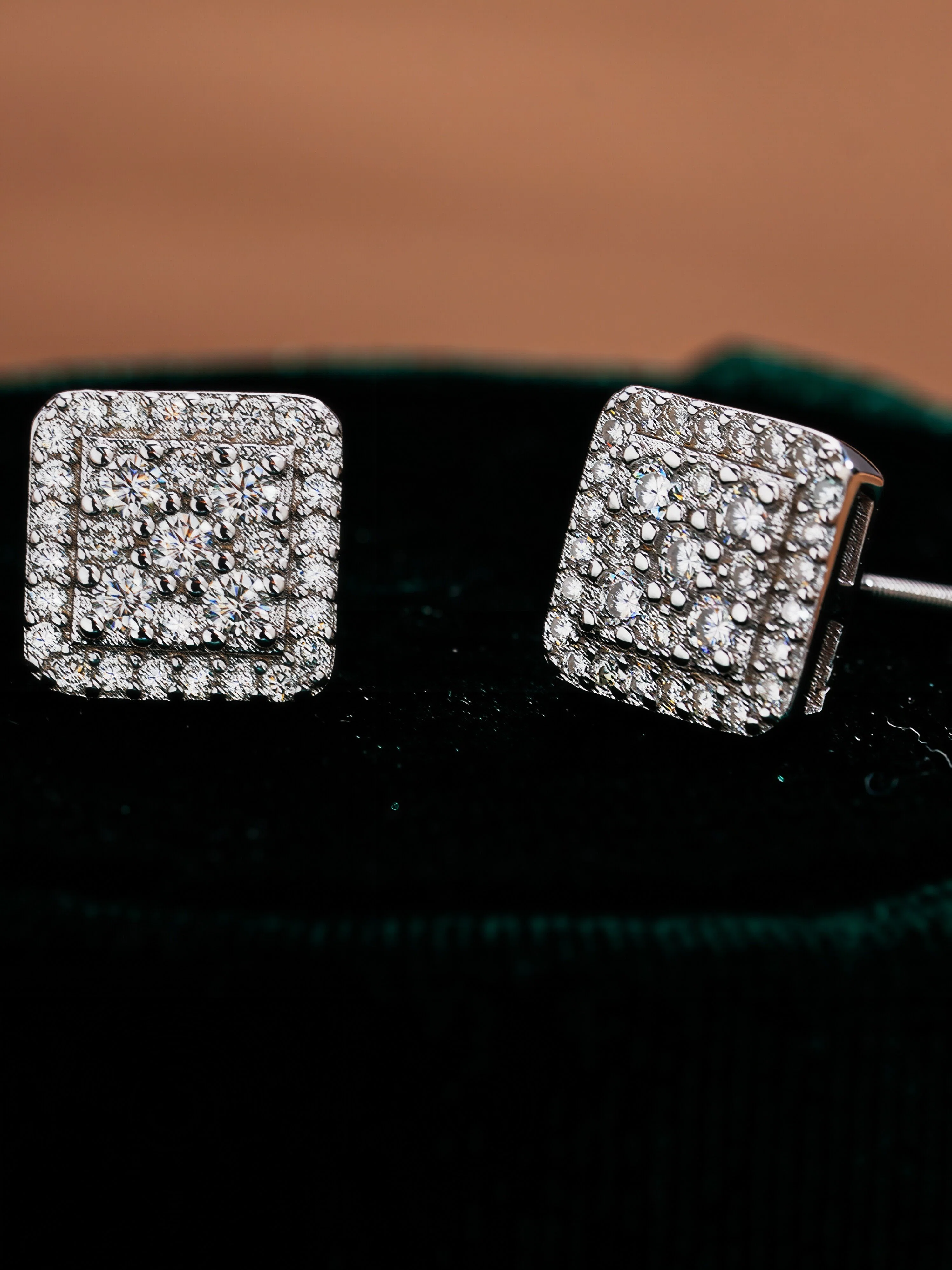 Vesper Moissanite Studs