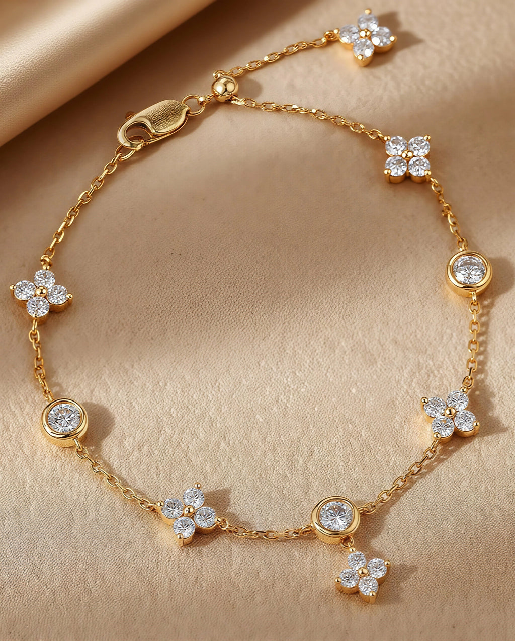 Miss Fortune Moissanite Bracelet