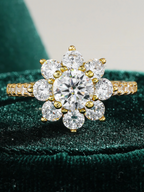 Solène Moissanite Ring