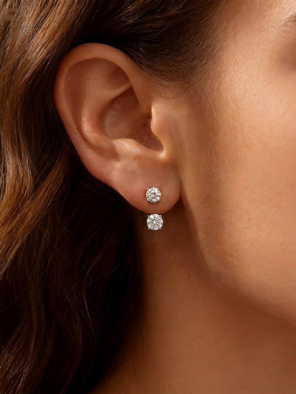 Noble Moissanite Studs