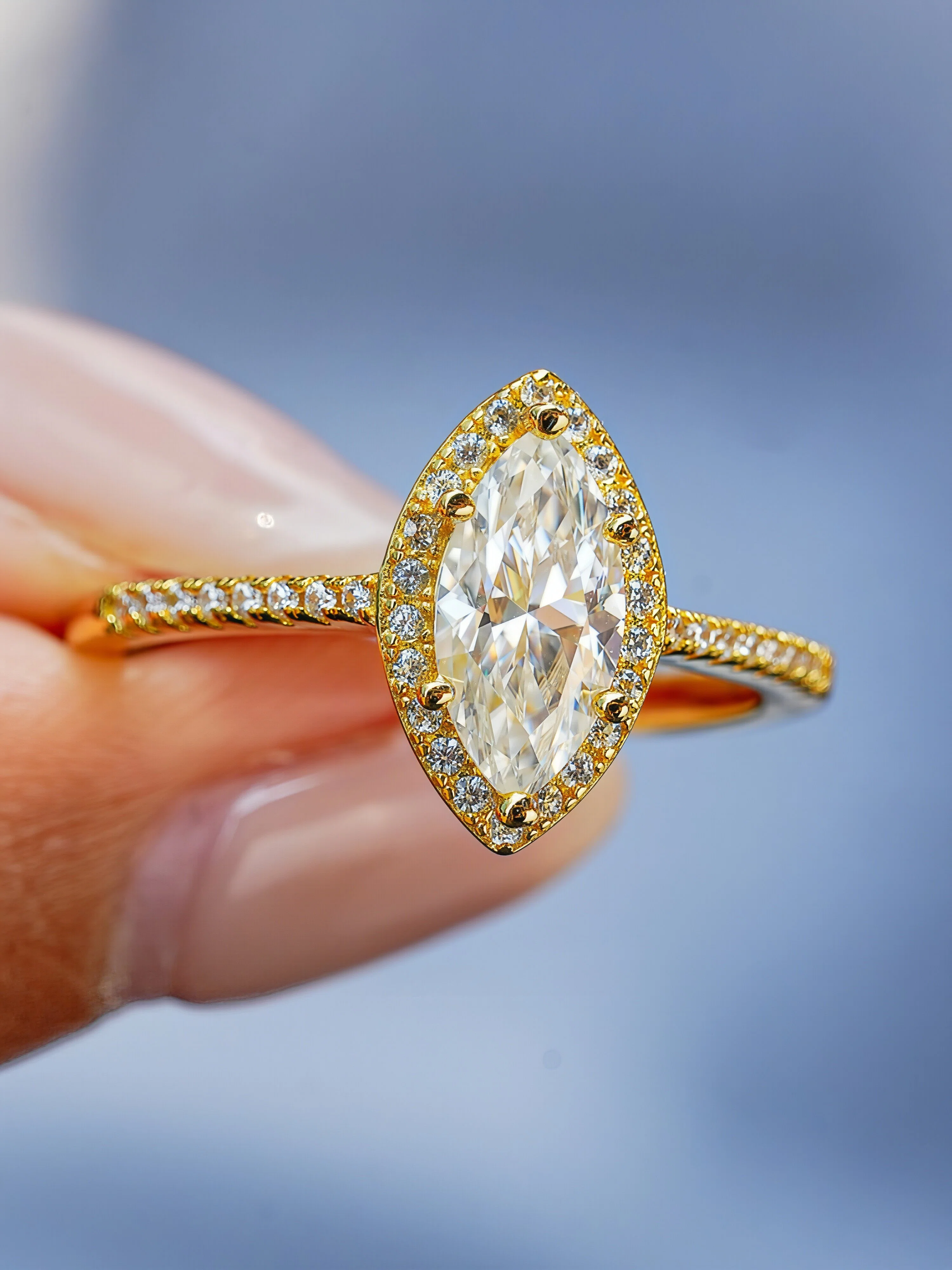 Dianna Moissanite Ring