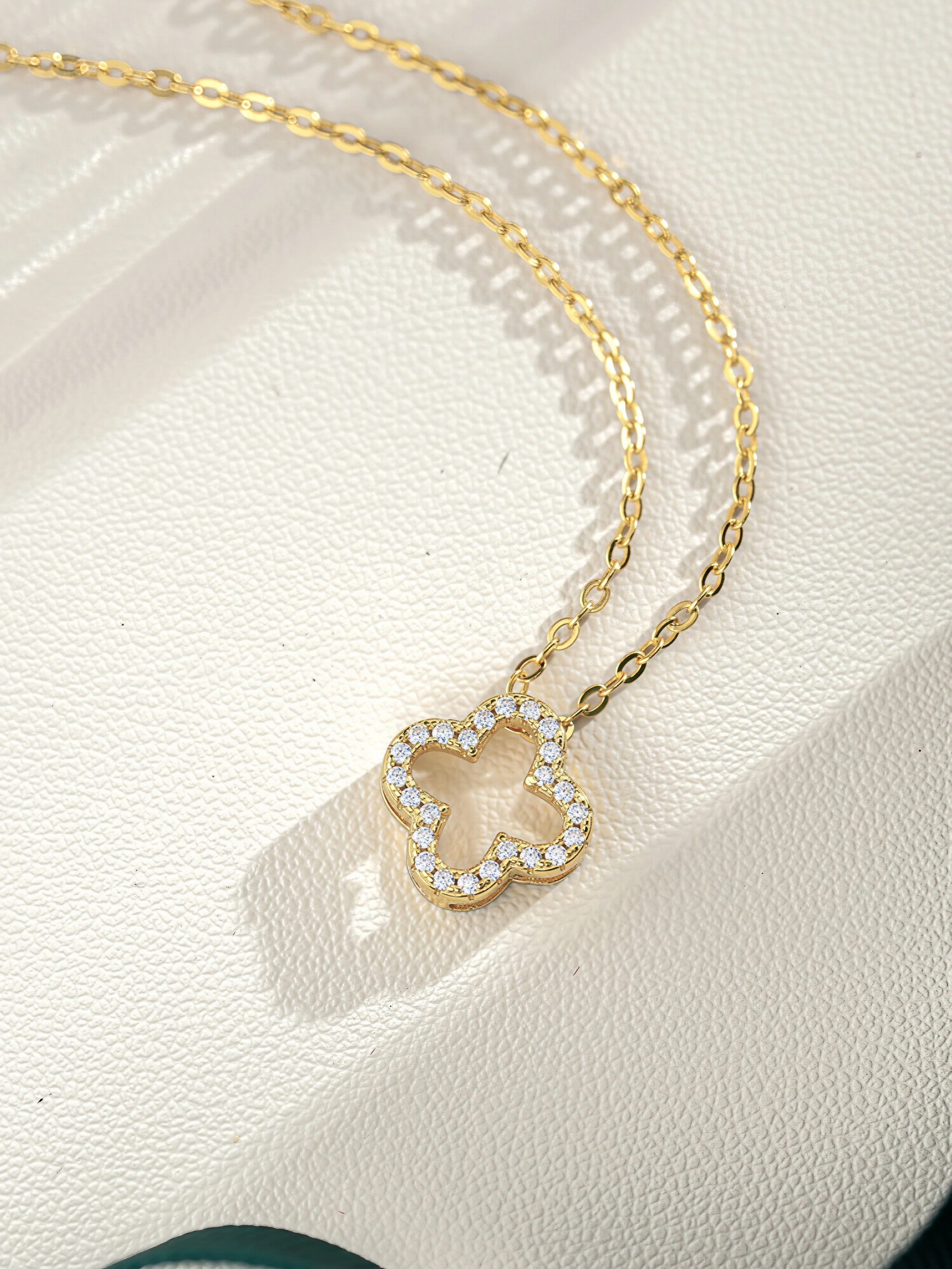 Good Fortune Moissanite Necklace