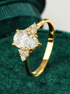 Noémie Moissanite Ring