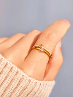 Two of Hearts Ring