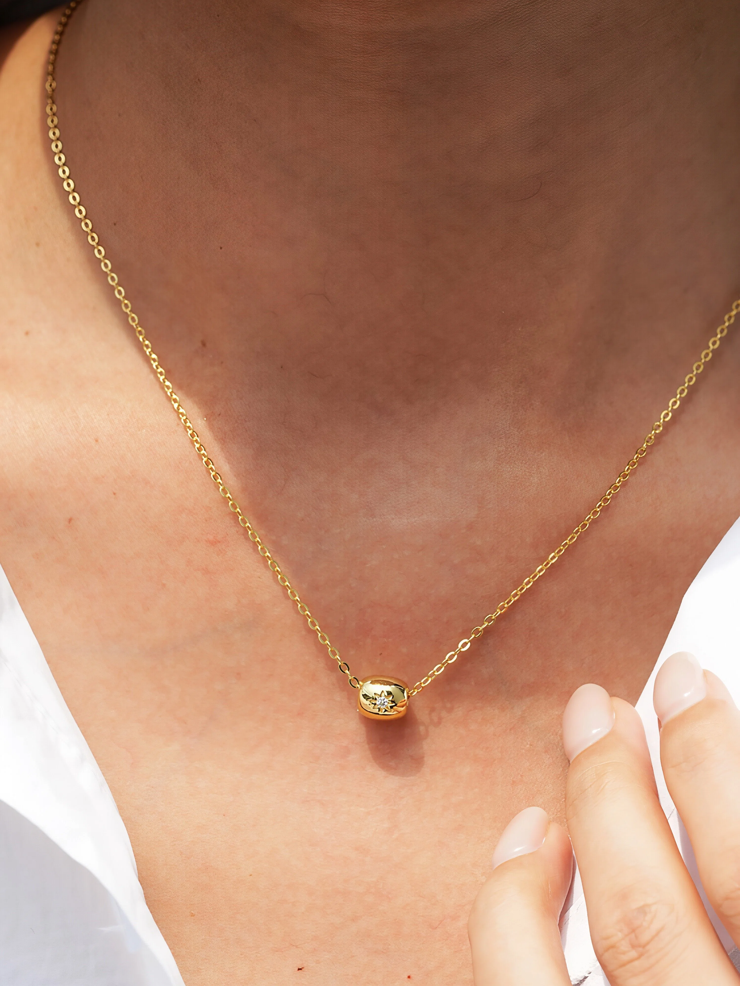 Apollo Moissanite Necklace