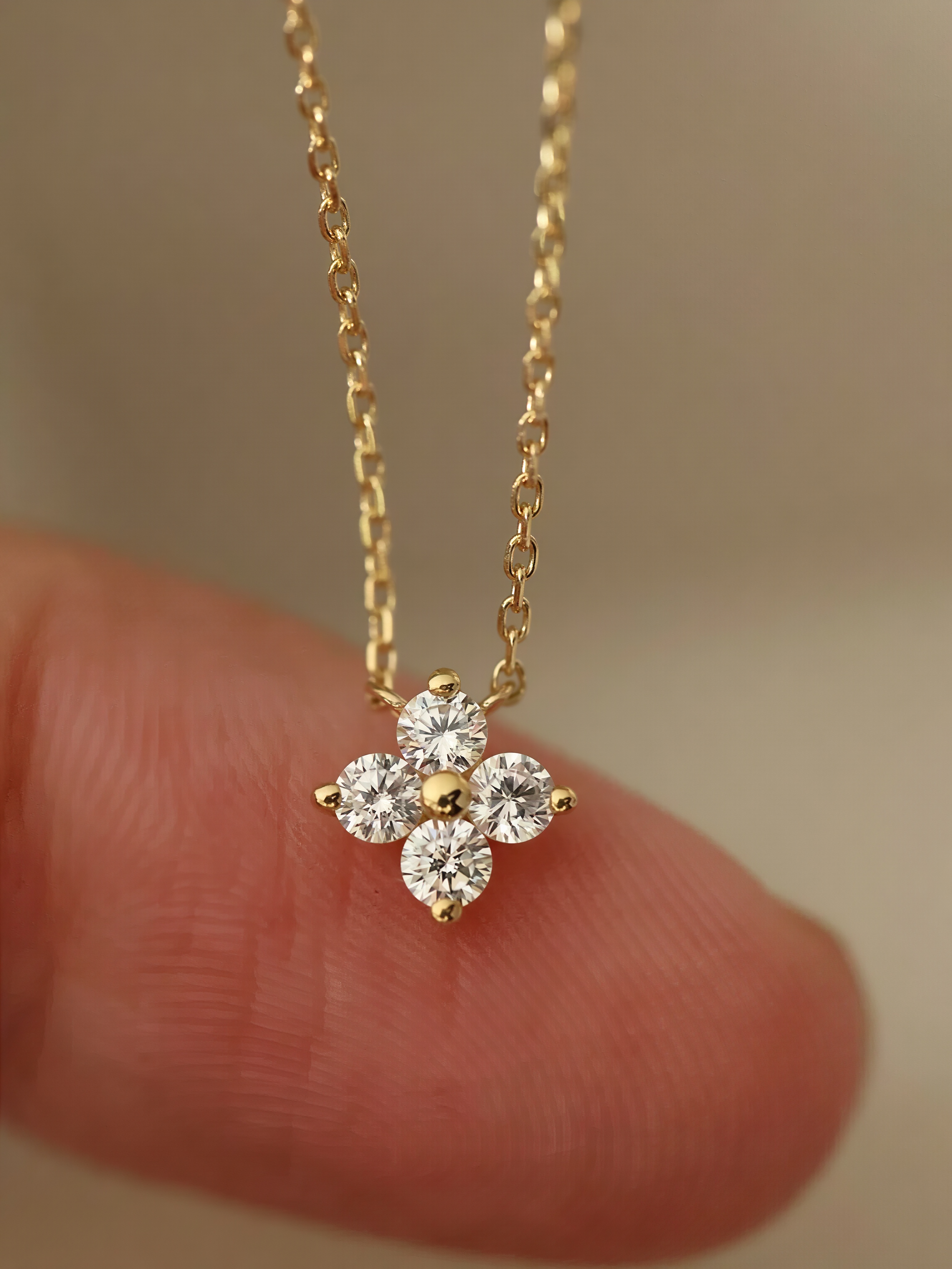 Miss Fortune Moissanite Necklace