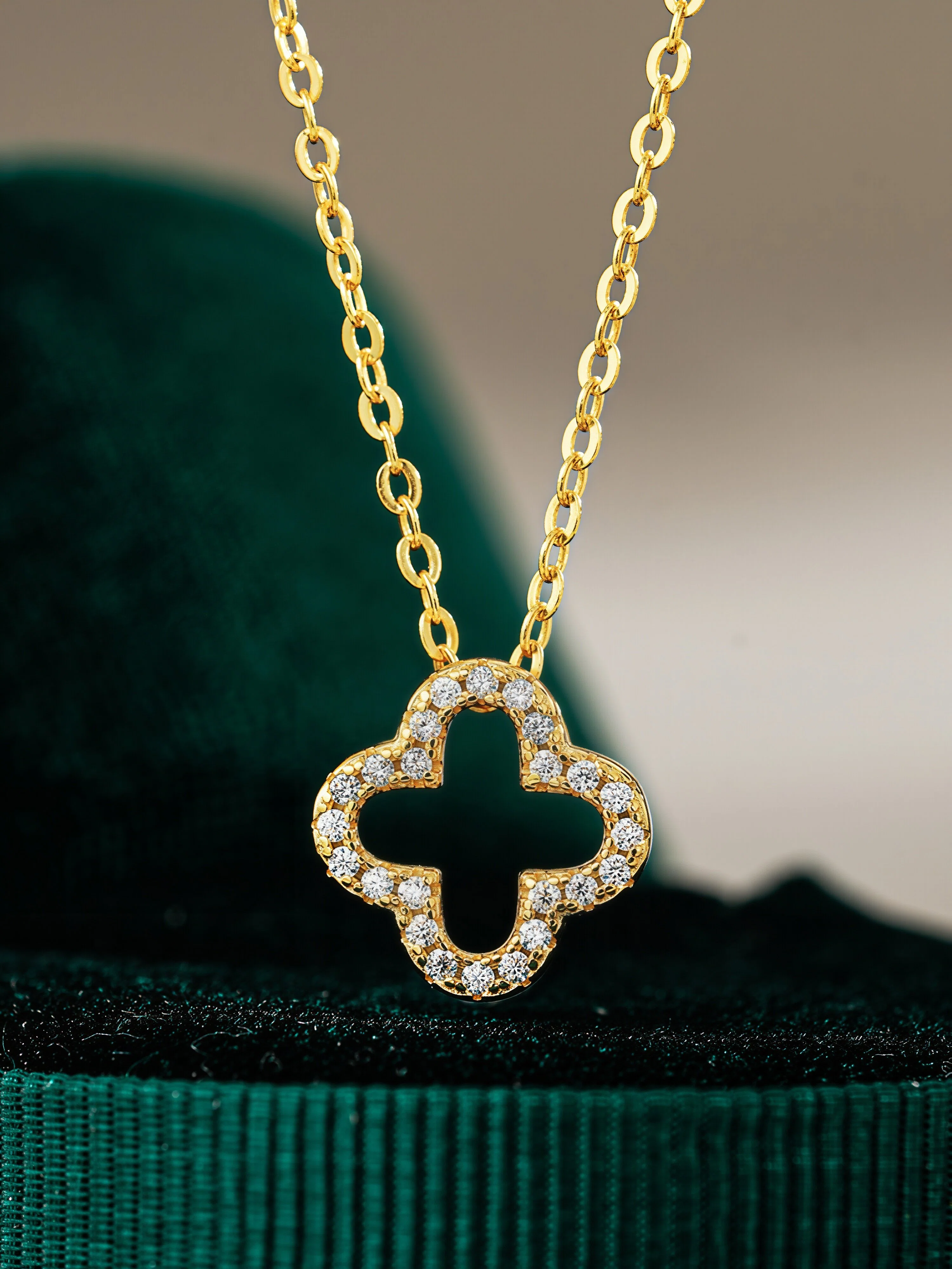 Good Fortune Moissanite Necklace
