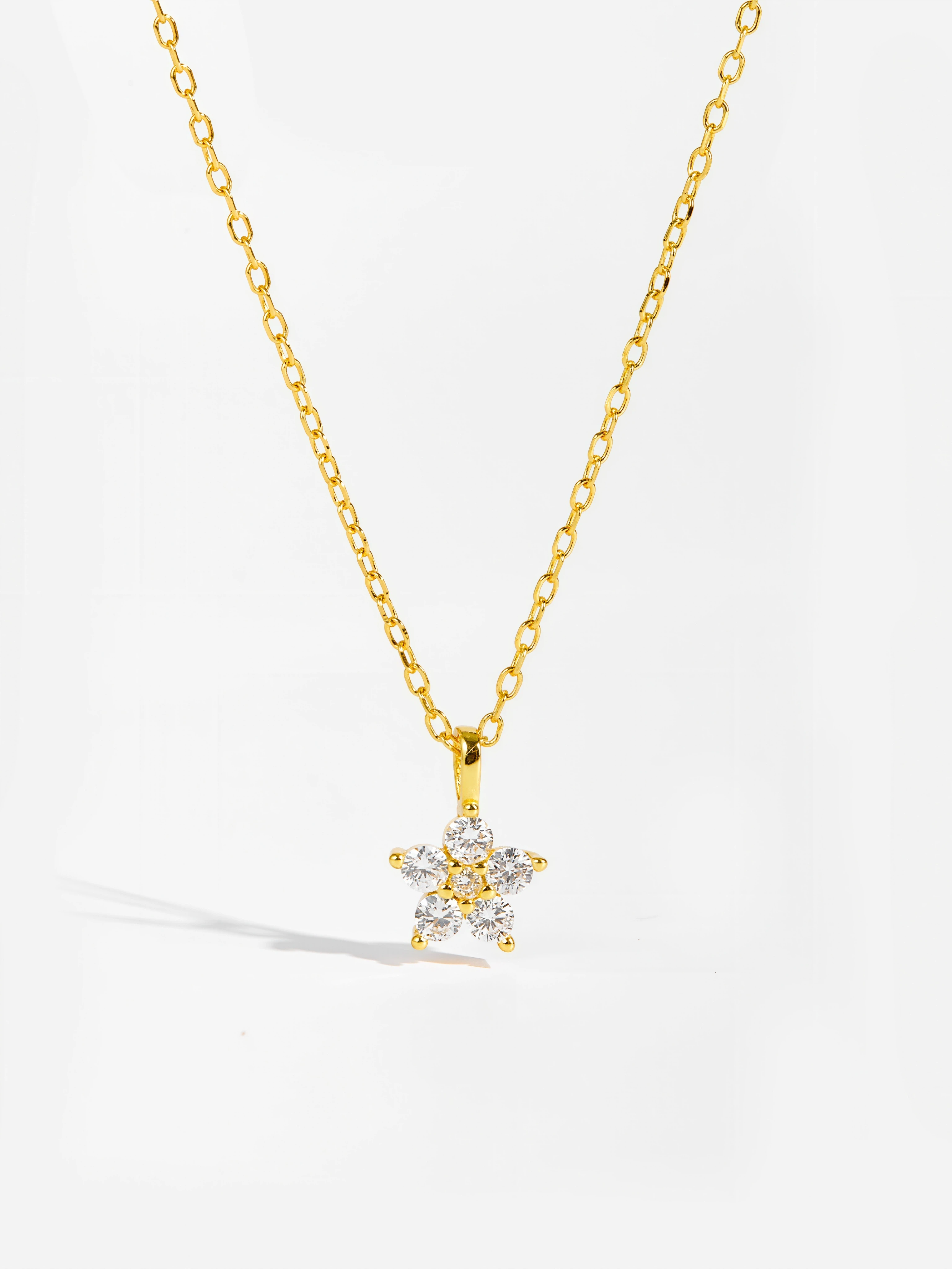 Snow Petal Necklace