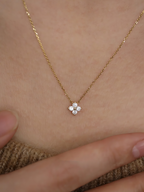 Miss Fortune Moissanite Necklace