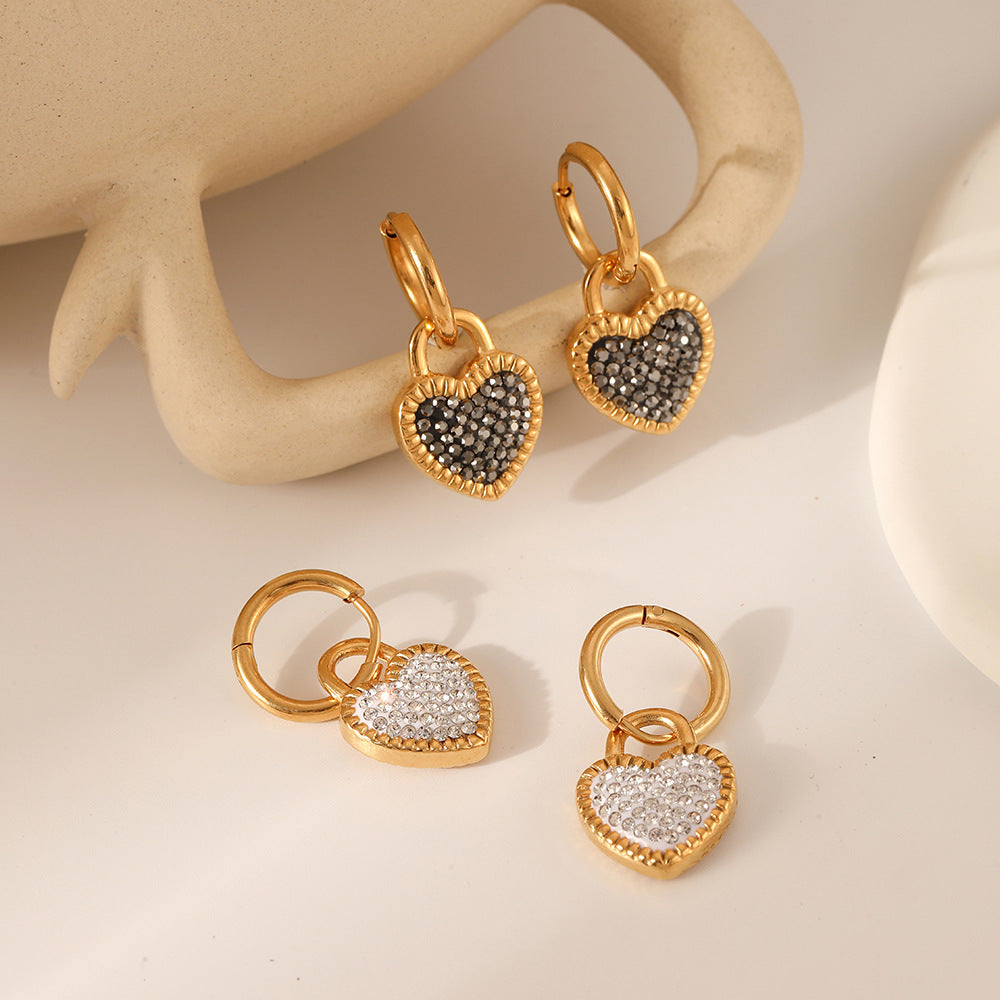 Sparkling Heartbeat Earrings