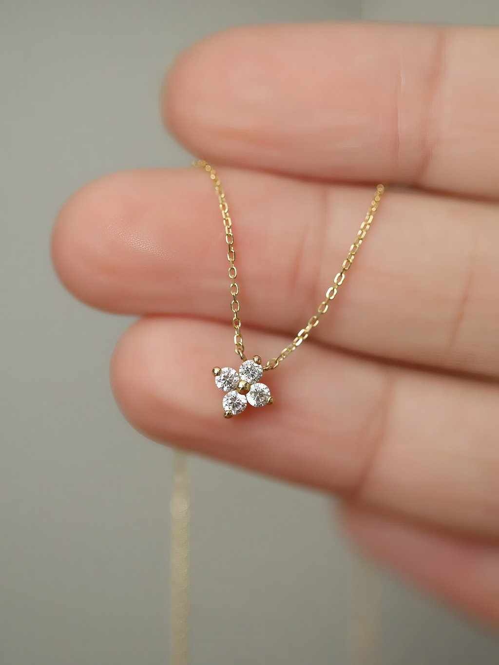 Miss Fortune Moissanite Necklace
