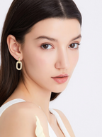 Rue Moissanite Earrings
