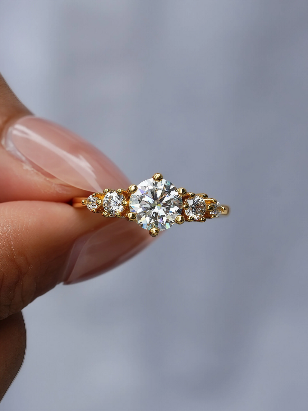 Solis Moissanite Ring