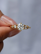 Solis Moissanite Ring