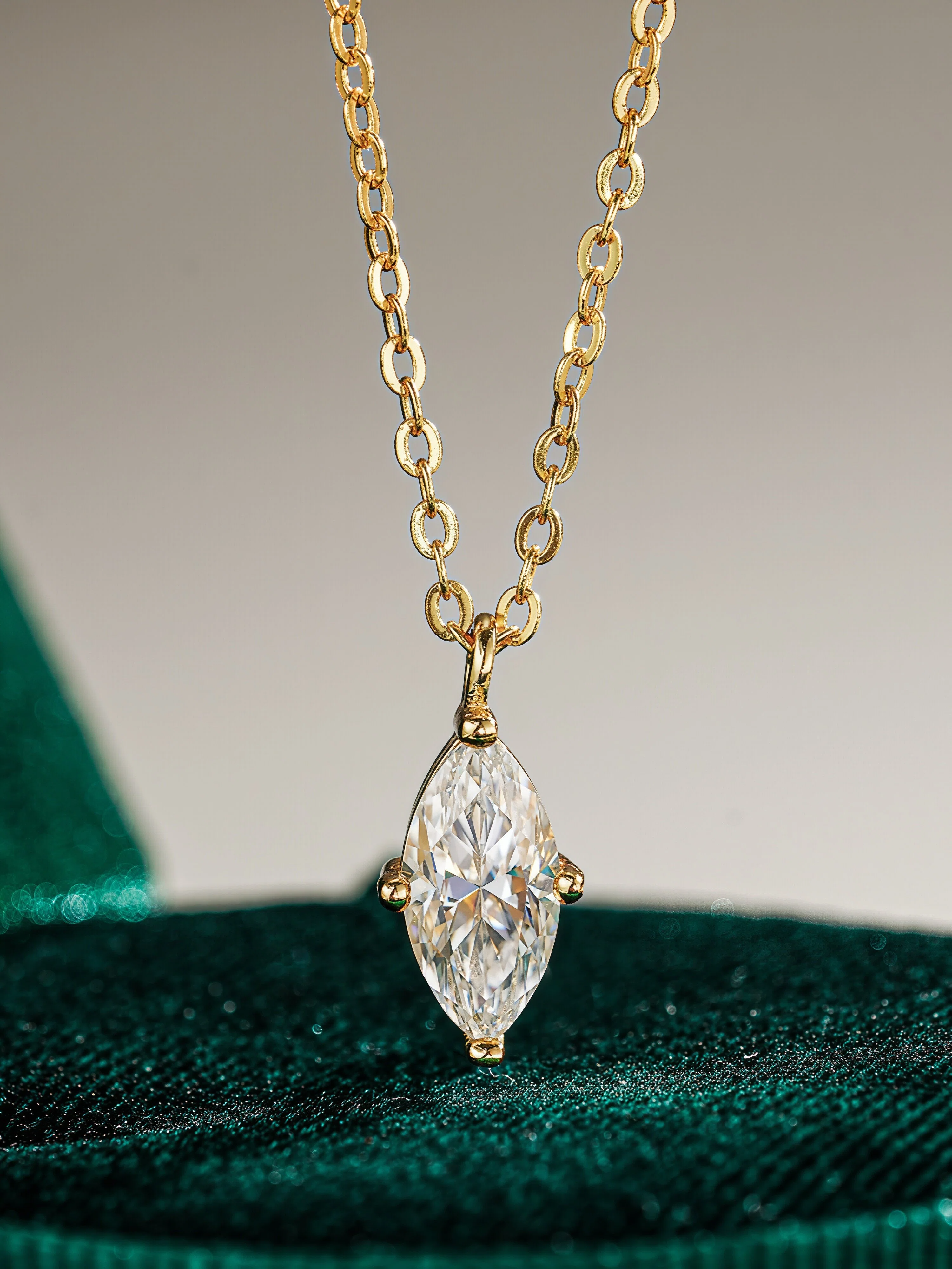 Diana Moissanite Necklace