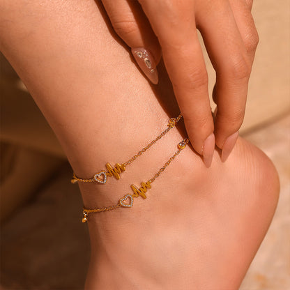 Love Pulse Anklet