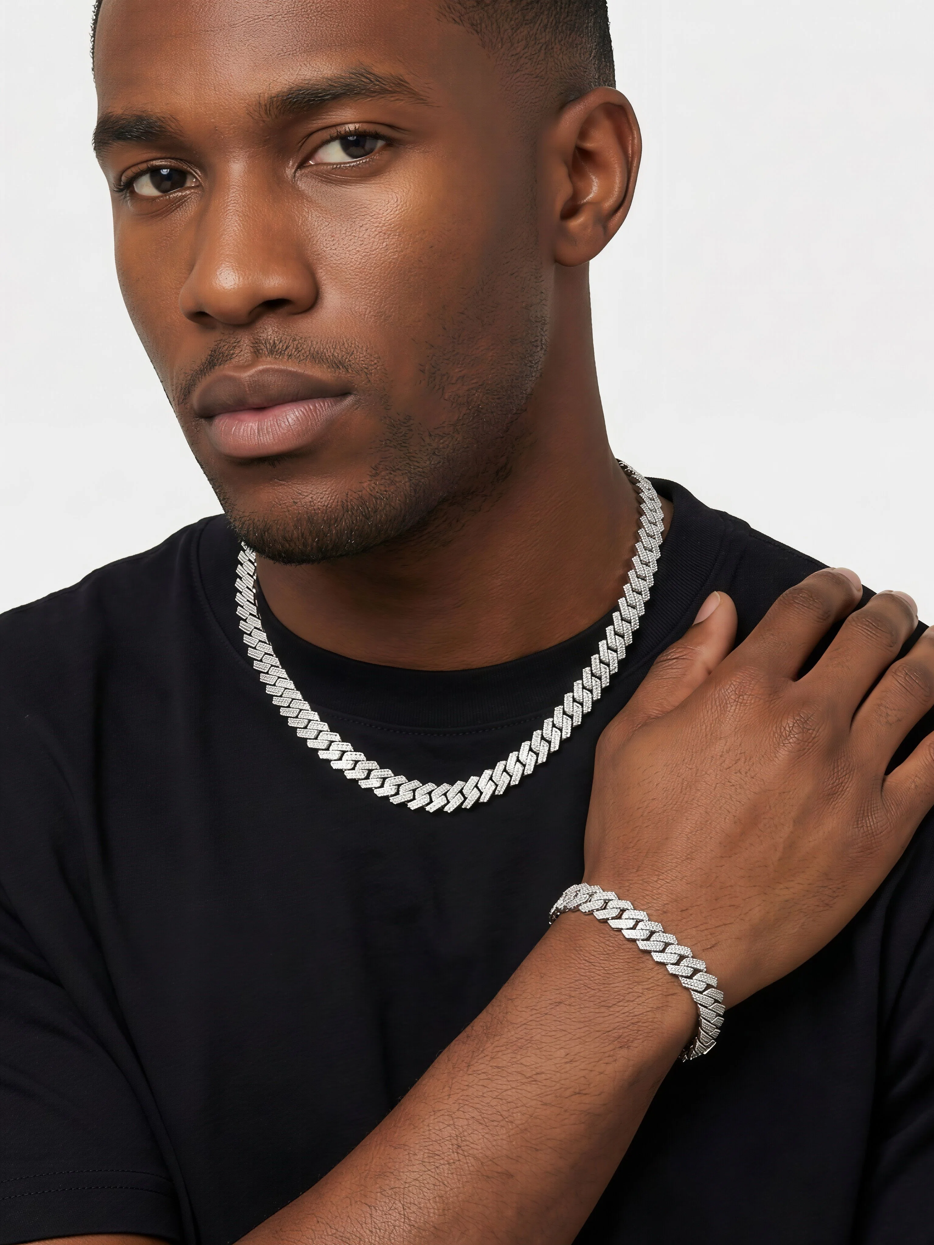 Cuba Moissanite Necklace