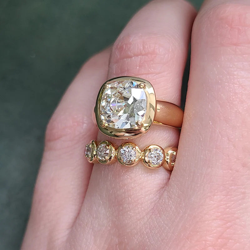 Seraphine Moissanite Ring