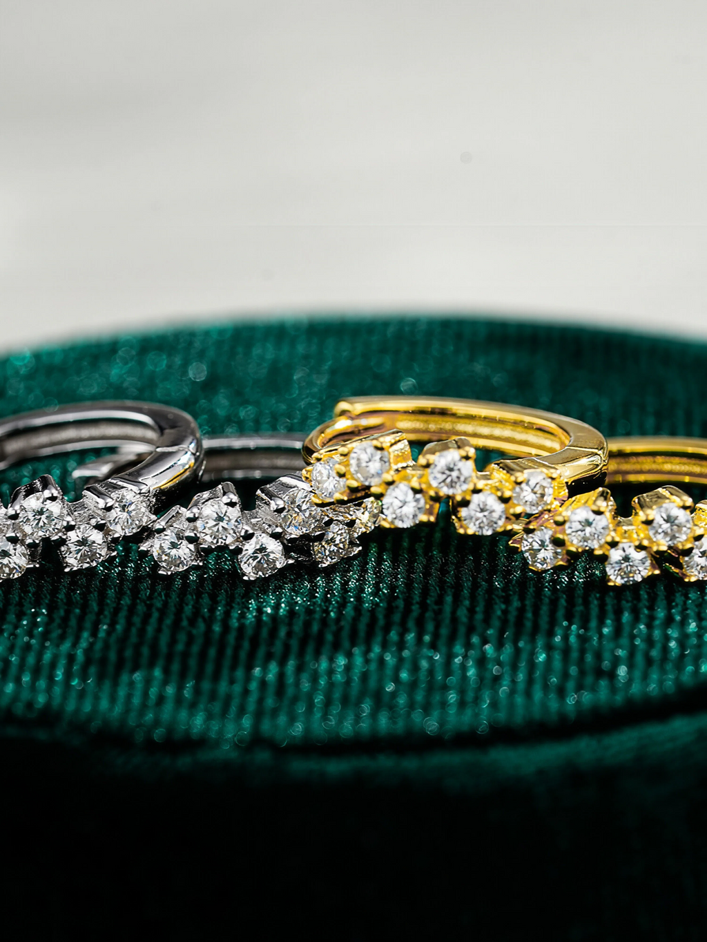 Loyalty Moissanite Hoops