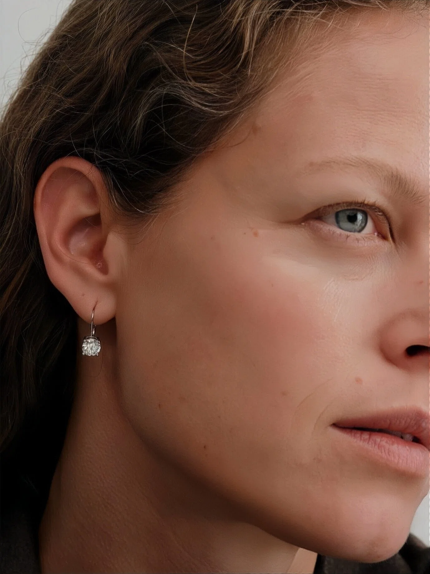 Desire Moissanite Hoops