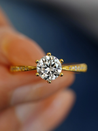 Faye Moissanite Ring