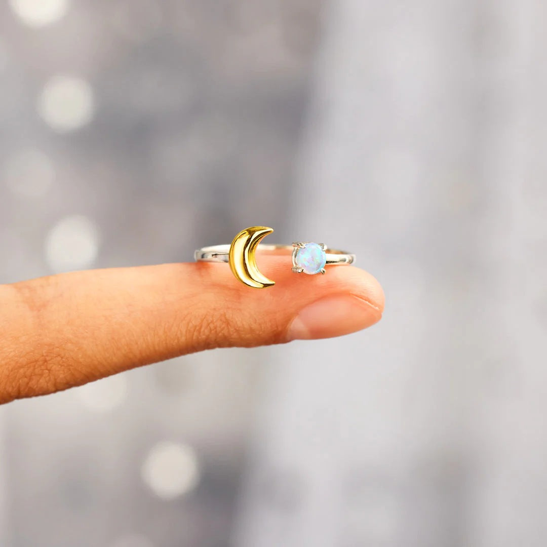 Moon Spark Ring