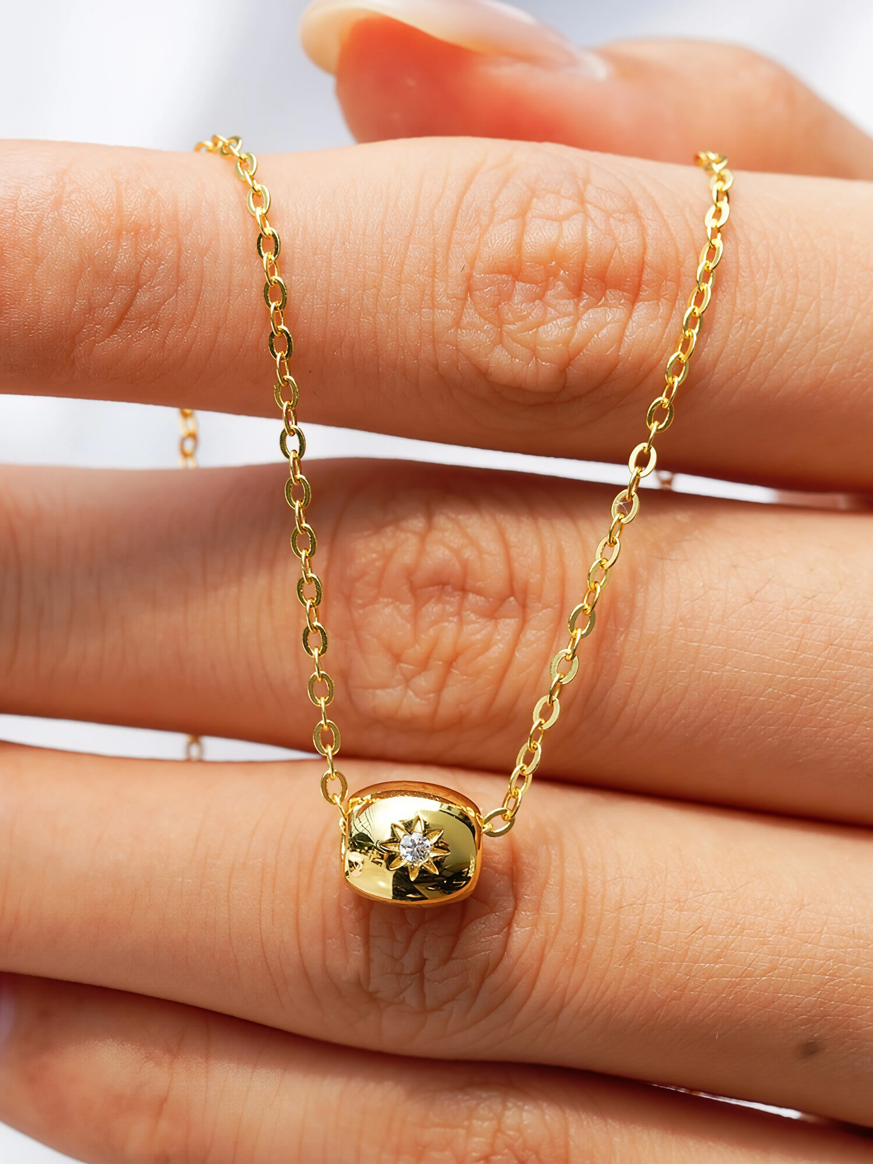 Apollo Moissanite Necklace