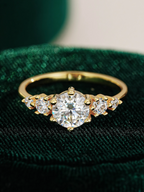 Solis Moissanite Ring