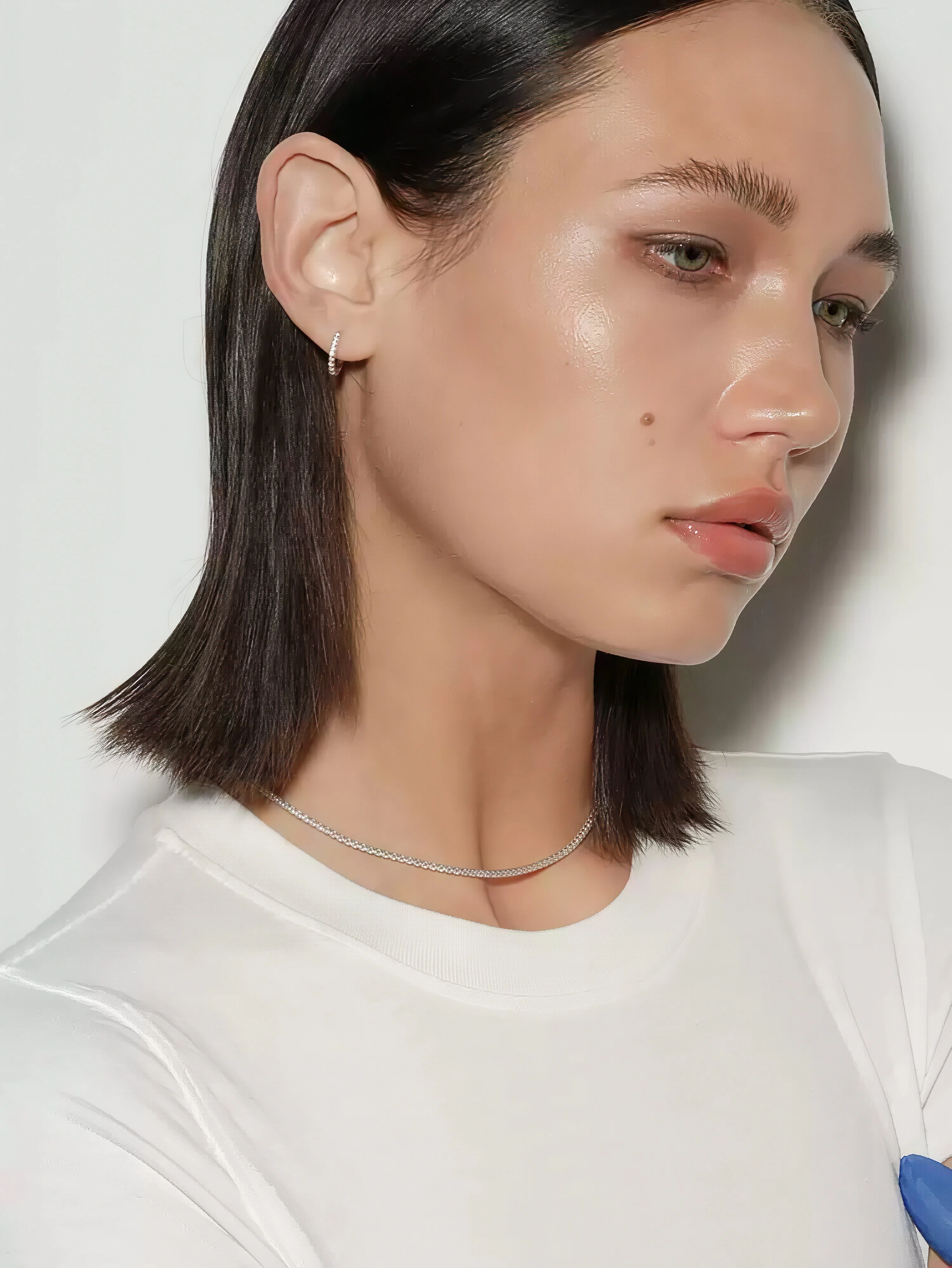 Promises Moissanite Hoops