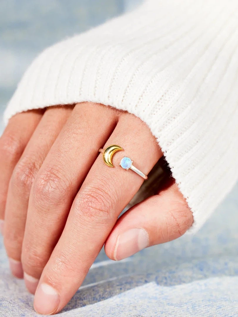 Moon Spark Ring