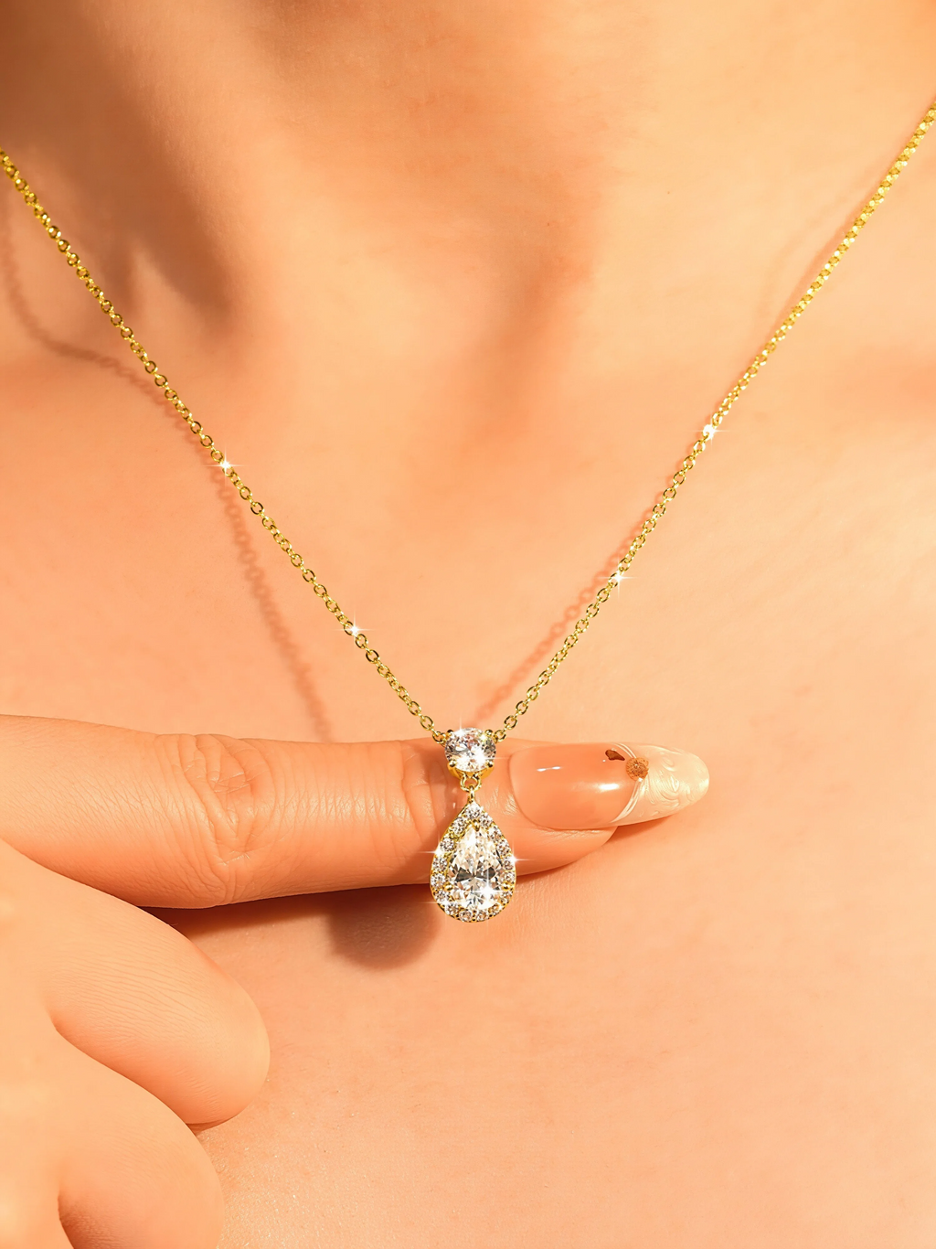 Margot Moissanite Necklace