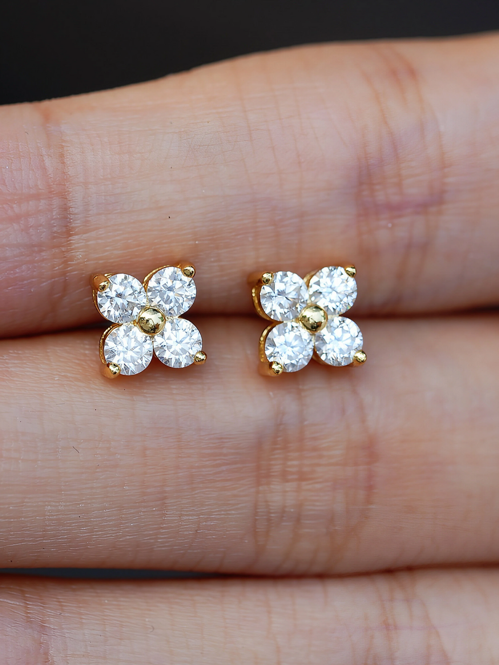 Miss Fortune Moissanite Studs