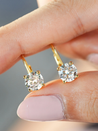 Desire Moissanite Hoops