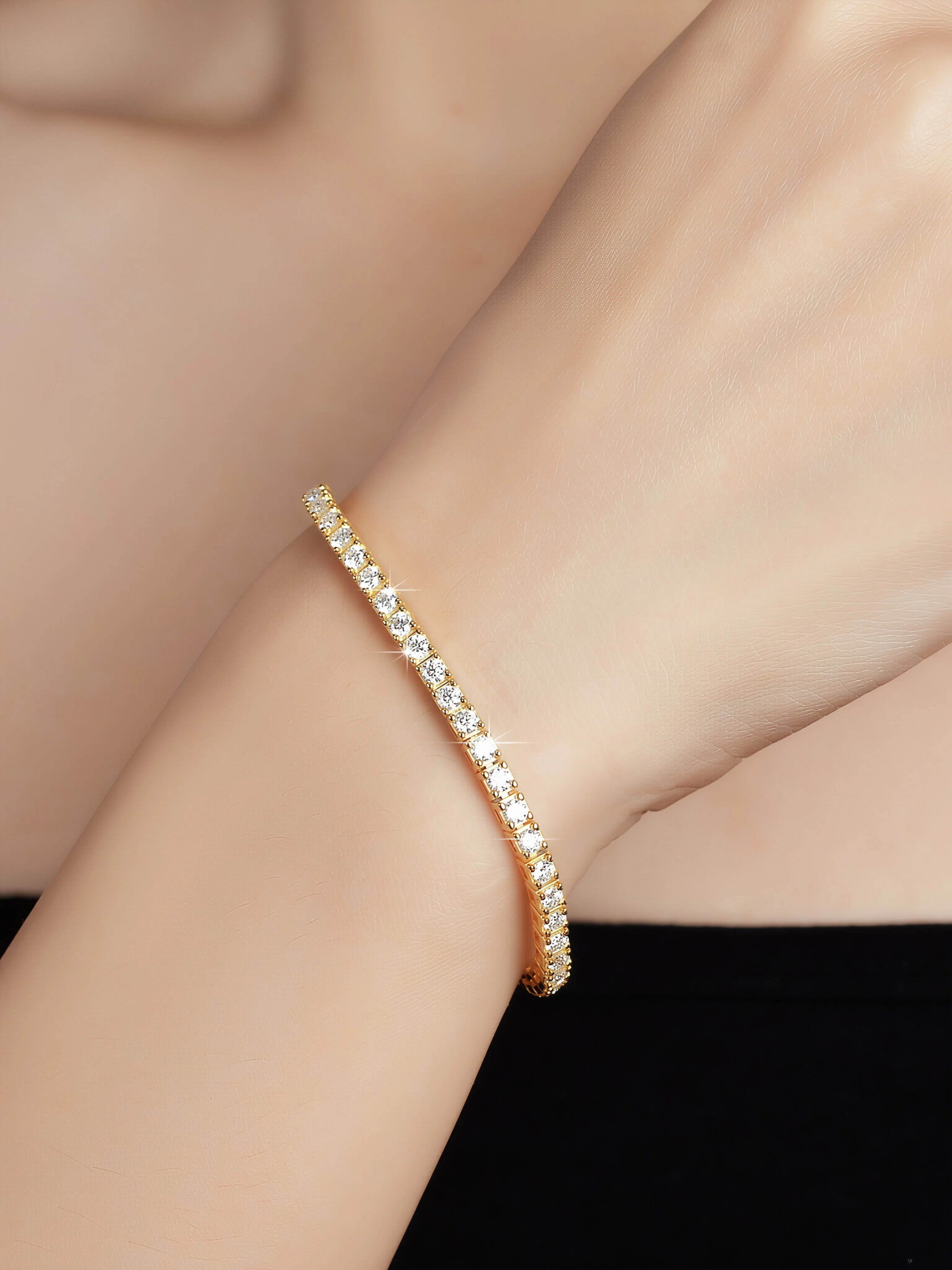Scarlet Moissanite Bracelet