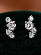 Collide Moissanite Studs