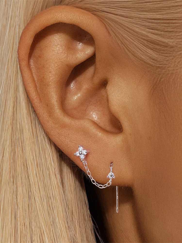Arc Link Earrings