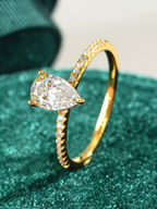 Jane Moissanite Ring