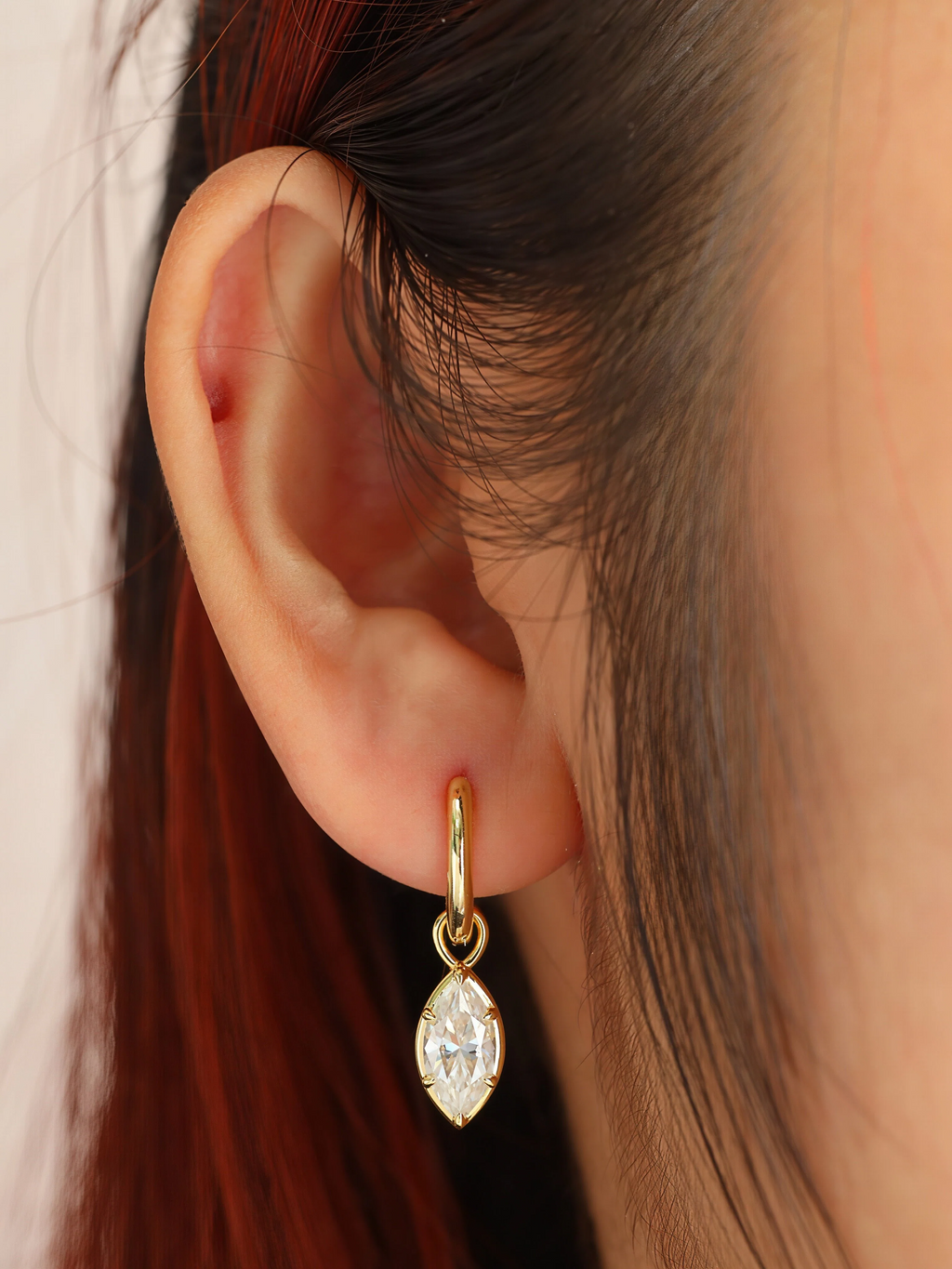 Valia Moissanite Earrings