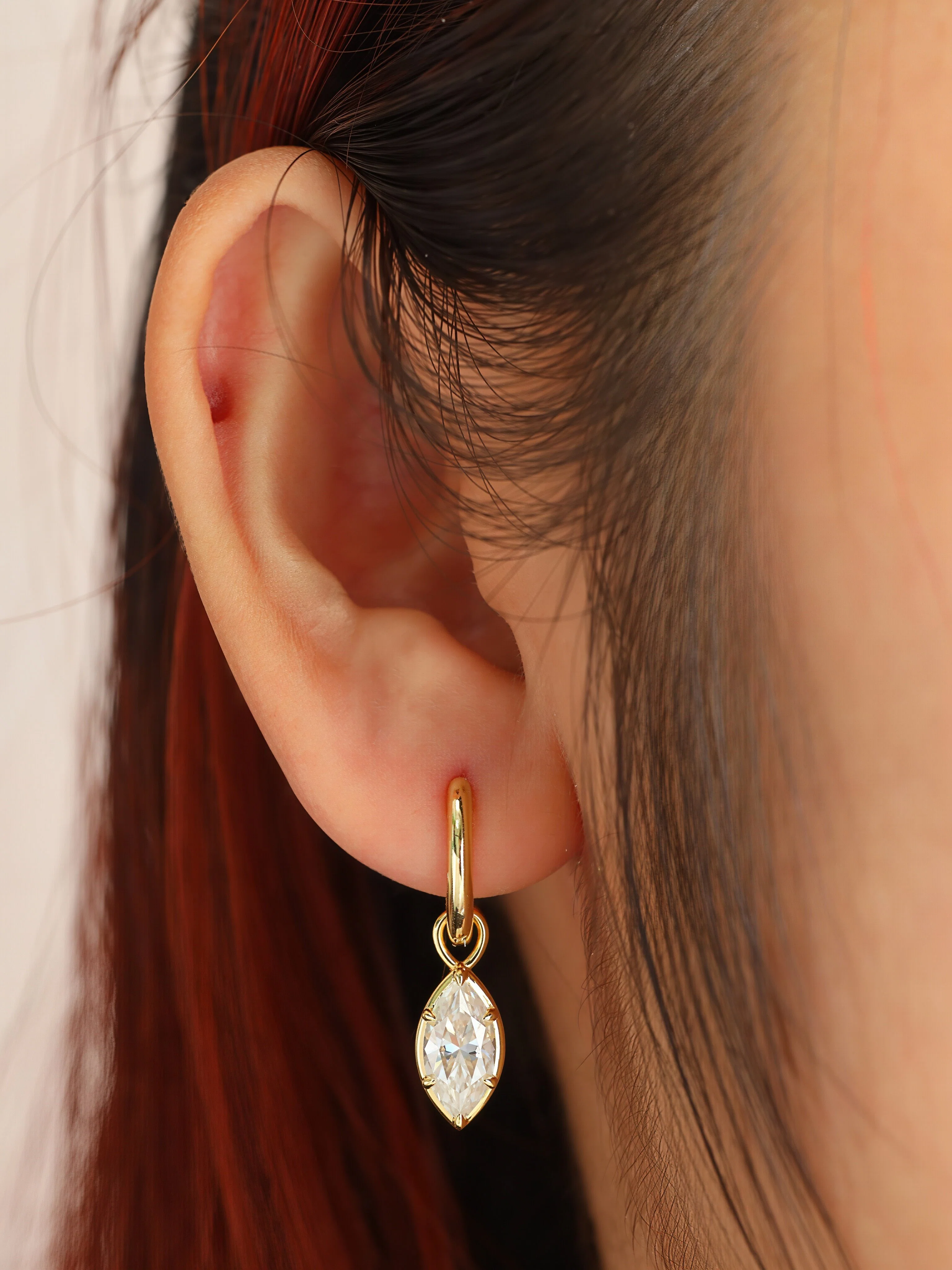 Valia Moissanite Earrings