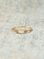 Golden Pause Ring