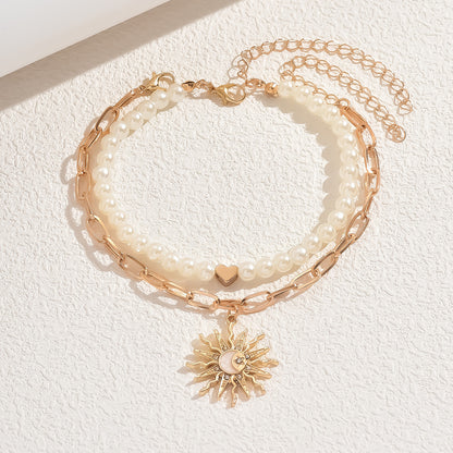 Solar Soul Anklet Set
