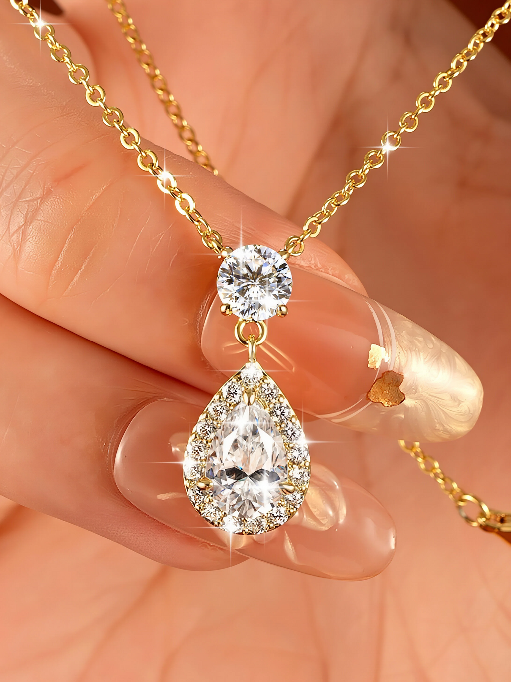 Margot Moissanite Necklace