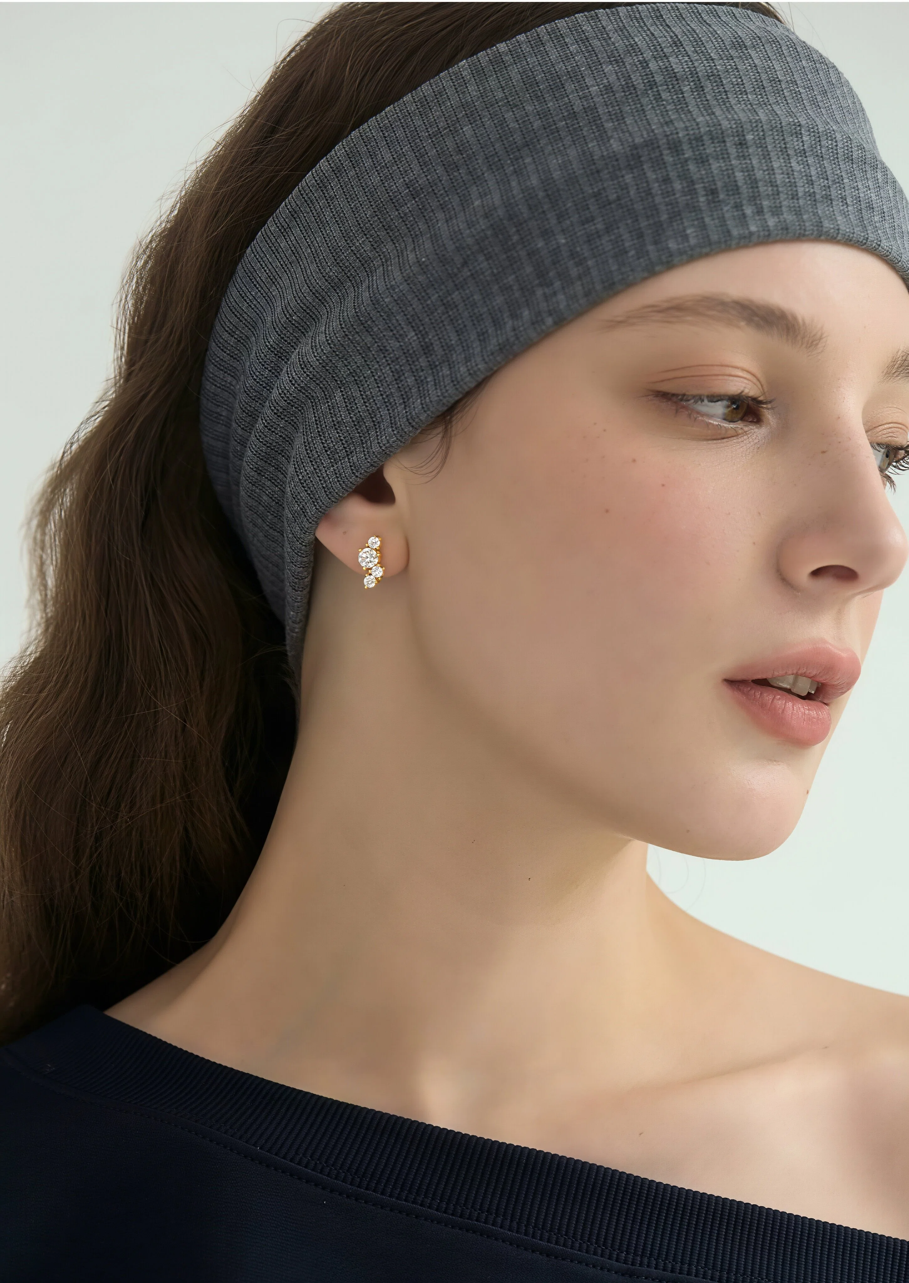 Collide Moissanite Studs