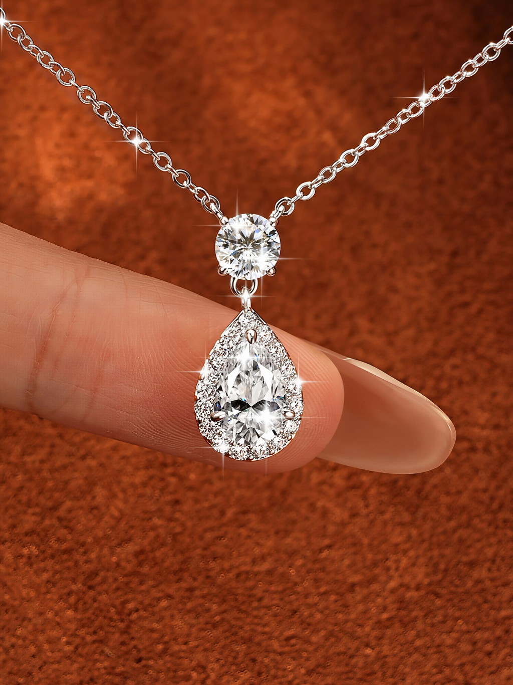 Margot Moissanite Necklace