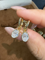 Inara Moissanite Earrings