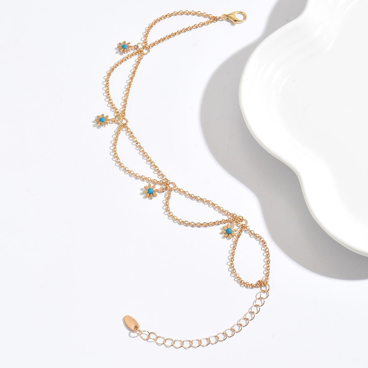 Sky Petals Anklet