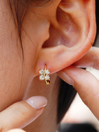 Miss Fortune Moissanite Hoops