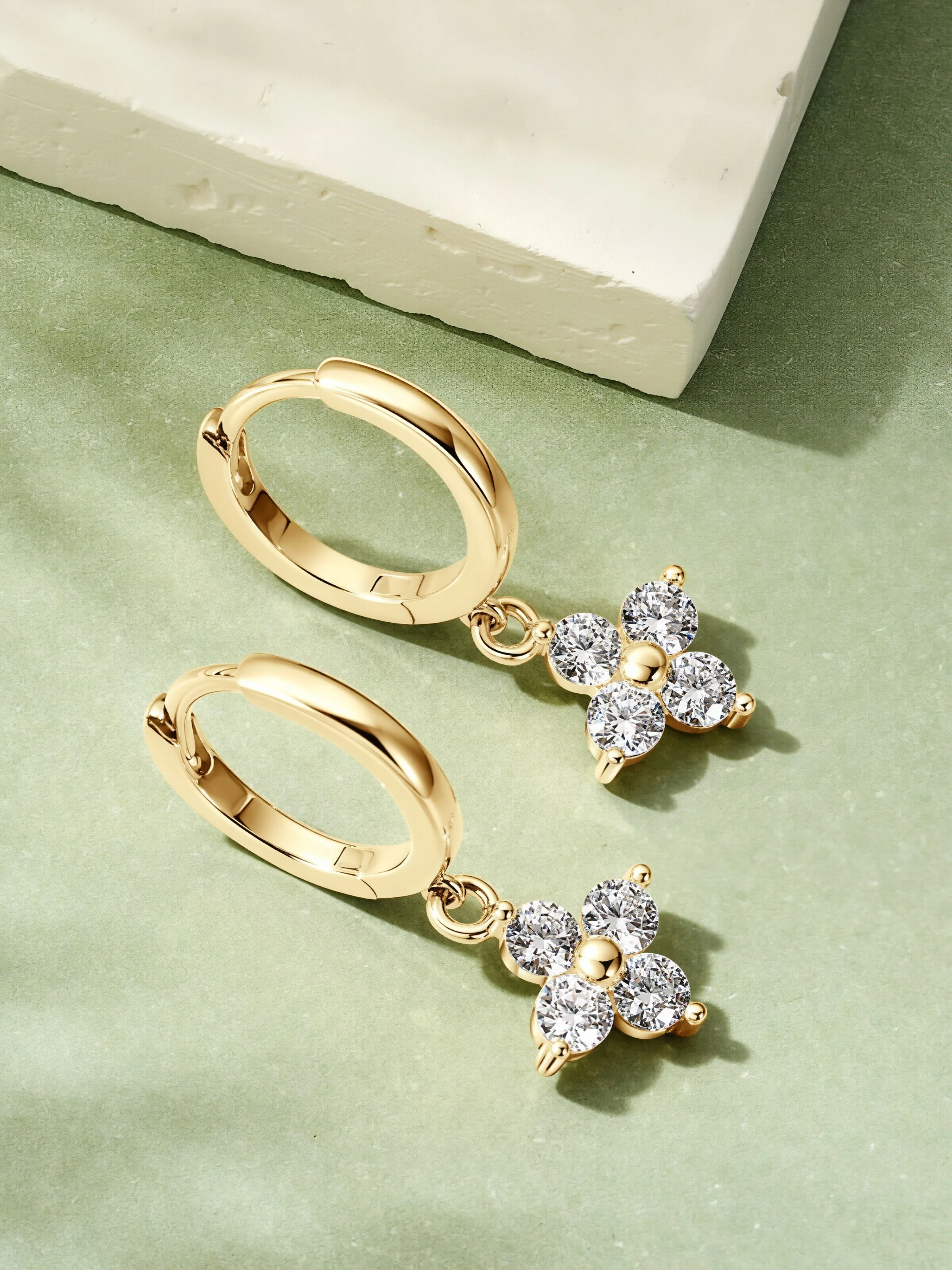 Miss Fortune Moissanite Earrings